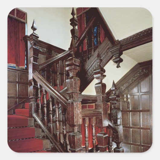 井戸階段c.1600 スクエアシール (正面)