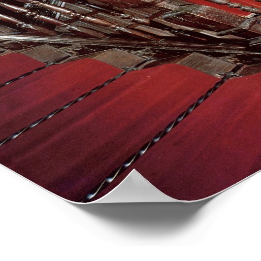 井戸階段c.1600 ポスター (角)