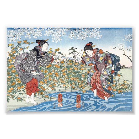 井手玉川図 フォトプリント            (正面)