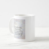 些細なことを発汗させないで下さい コーヒーマグカップ (正面左)