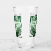 亜塩素酸塩石英岩結晶クラスター タンブラーグラス (左)