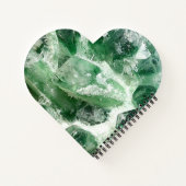 亜塩素酸塩石英岩結晶クラスター ノートブック (裏面)