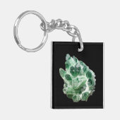 亜塩素酸塩石英結晶 キーホルダー (正面左)