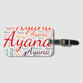 亜矢奈 ラゲッジタグ (正面横)