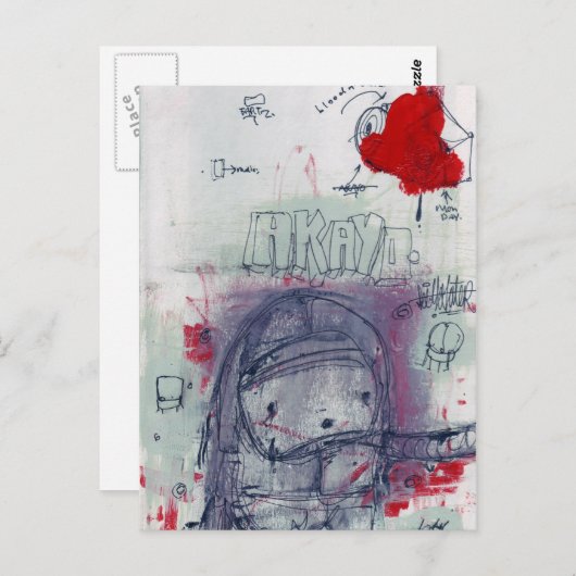 亜胡 ポストカード (正面/裏面)