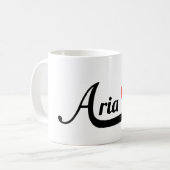 亜莉亜 コーヒーマグカップ (正面左)