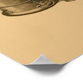 亜酸化窒素ガス器具プリント#3歯科用 ポスター (角)