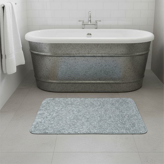 亜鉛メッキされた金属の外観 バスマット