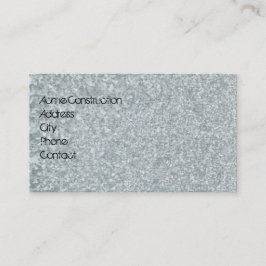 亜鉛メッキ金属ルック名刺 名刺