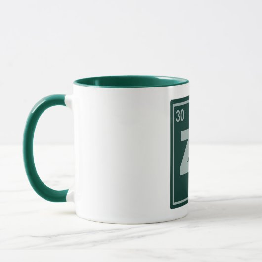 亜鉛化学元素記号化学式gee マグカップ (左)