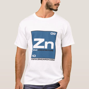 亜鉛記号の前部 Tシャツ