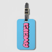 亜麻羅 ラゲッジタグ (正面縦)