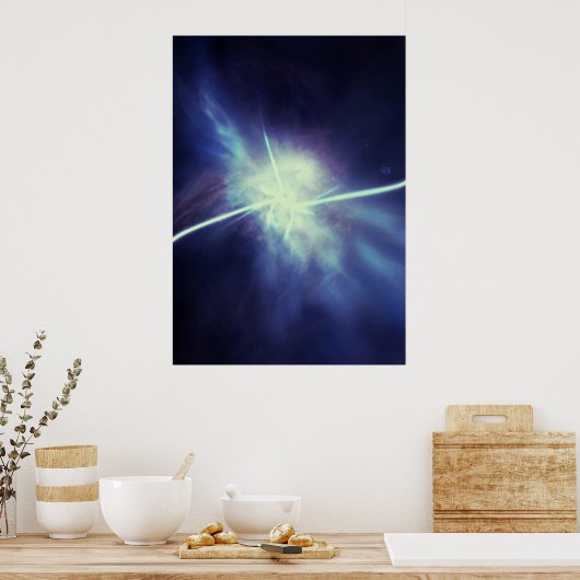 亜（亜） ポスター (キッチン)