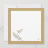 亜decorateInvitation 招待状 (裏面)