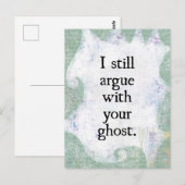 亡き人との争い ポストカード (正面/裏面)