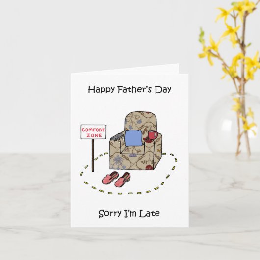 亡き父の日 カード (黄色い花)