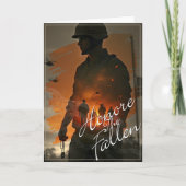 亡き者を称えよ – その犠牲を忘れるな カード (正面)