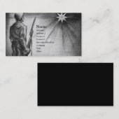 亡き英雄 名刺 (正面/裏面)