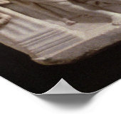 亡くなった人を描いた石棺 ポスター (角)