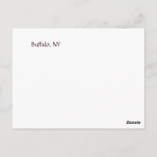 亡命はがき ポストカード (裏面)