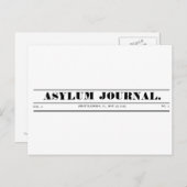 亡命ジャーナル1842マストヘッド用はがき ポストカード (正面/裏面)