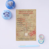 亡命幽霊のよく出るハローウィンパーティ チラシ (シングル)