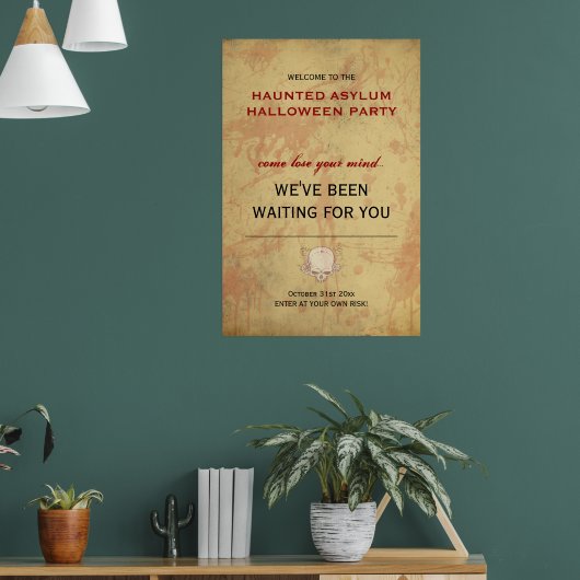 亡命幽霊のよく出るハローウィンパーティ ポスター (リビング1)