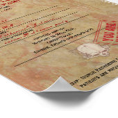 亡命幽霊のよく出るハローウィンパーティ ポスター (角)