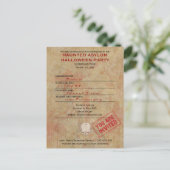 亡命幽霊のよく出るハローウィンパーティ ポストカード (スタンド正面)