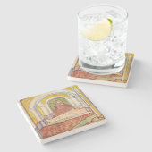 亡命者の廊下(ヴィンセント・ヴァン・ゴッホ) ストーンコースター (横)