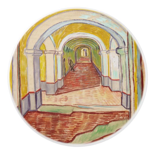 亡命者の廊下(ヴィンセント・ヴァン・ゴッホ) セラミックノブ (正面)