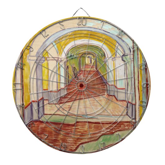 亡命者の廊下(ヴィンセント・ヴァン・ゴッホ) ダーツボード (正面)