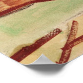 亡命者の廊下(ヴィンセント・ヴァン・ゴッホ) ポスター (角)