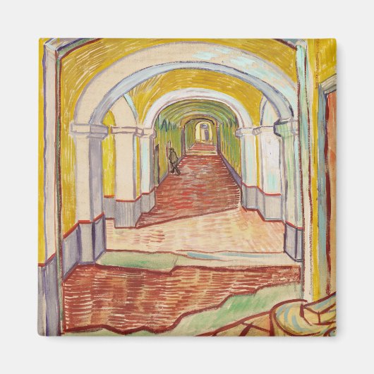 亡命者の廊下(ヴィンセント・ヴァン・ゴッホ) マグネット (正面)