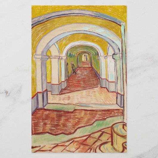 亡命者の廊下(ヴィンセント・ヴァン・ゴッホ) 便箋 (正面)