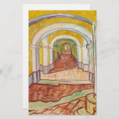 亡命者の廊下(ヴィンセント・ヴァン・ゴッホ) 便箋 (正面/裏面)