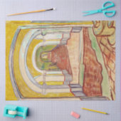 亡命者の廊下(ヴィンセント・ヴァン・ゴッホ) 薄葉紙 (クラフト)