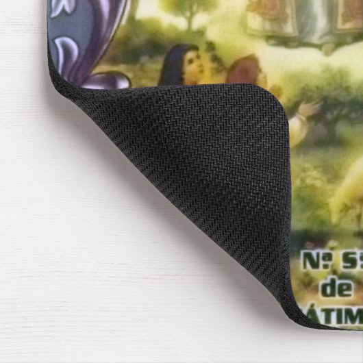 亡霊の画像ファティマの我々の女性 マウスパッド (コーナー)