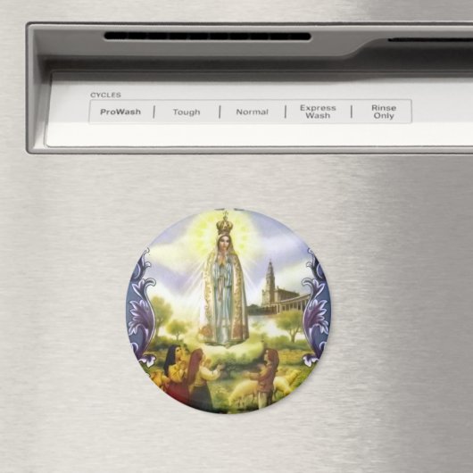 亡霊の画像ファティマの我々の女性 マグネット (インサイチュ (食洗機))