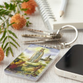 亡霊の画像ファティマの我々の婦人 キーホルダー (正面右)