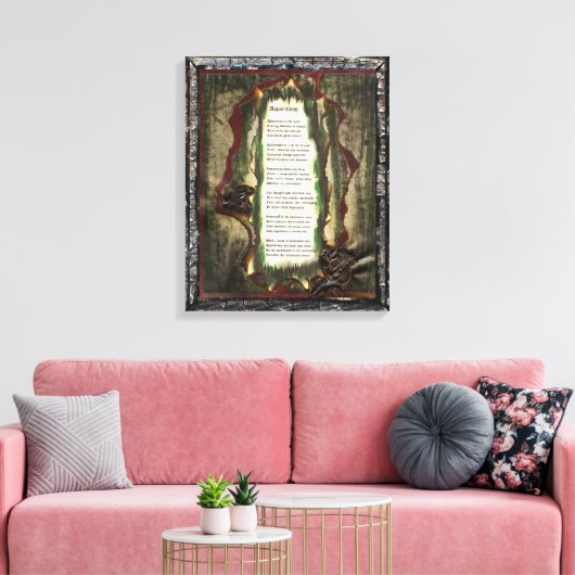 亡霊 キャンバスプリント (インサイチュ (リビング))