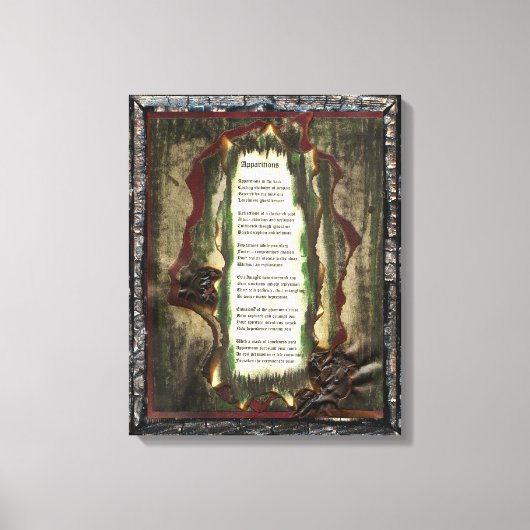 亡霊 キャンバスプリント (正面)