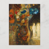亡霊、1910年Odilon Redon ポストカード (正面)