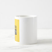 交さ区分のコーヒー・マグ コーヒーマグカップ (中央)