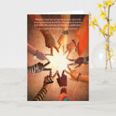 交わり カード (黄色い花)