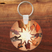 交わり キーホルダー (正面)