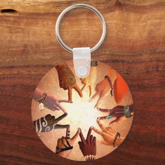 交わり キーホルダー (正面)