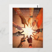 交わり ポストカード (正面/裏面)