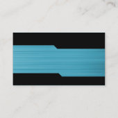 交互になること-ブラシをかけられた薄緑の質 名刺 (裏面)