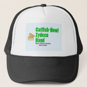交互のロゴ付きナマズのハウルZydeco Hat キャップ
